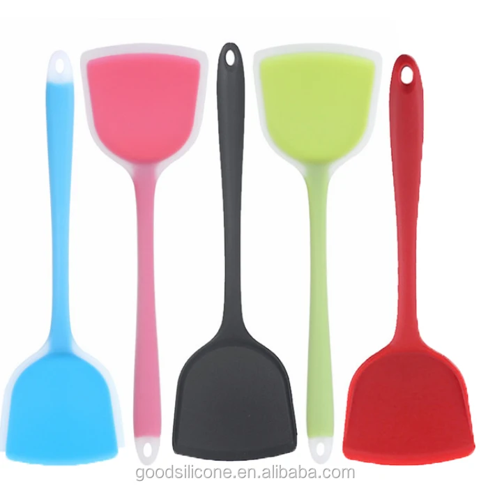 Temperature Resistant Non-Stick Silicone Cooking Spatula Turner Shovel