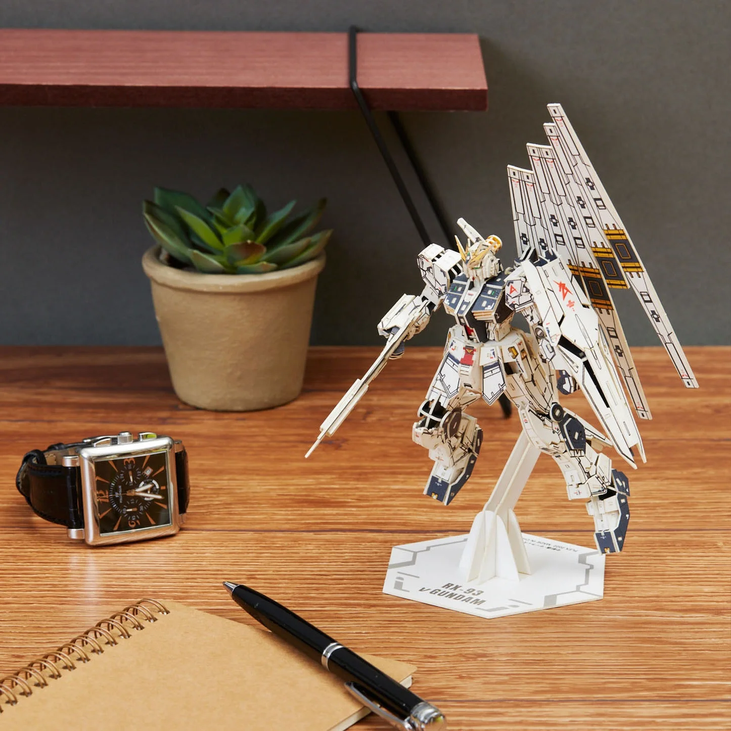 Official Licensed Design-produce-sell RX-93 v 3D Paper Puzzle Craft Adult Puzzle Toys