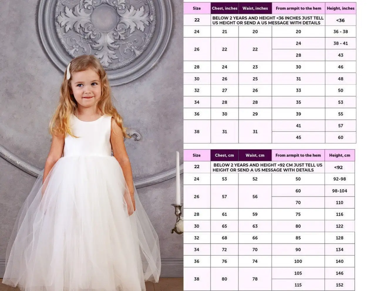 Simple tulle wedding short sleeve ball gown flower girls dress with lace cape