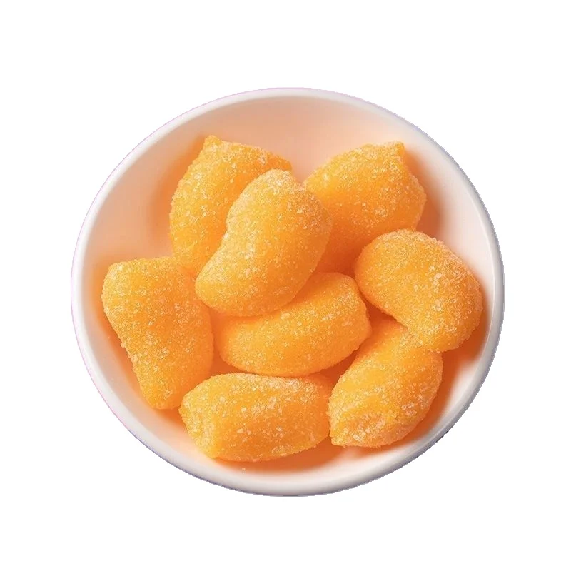 Wholesale Bulk Gummy qq  Night Market Decoration Leisure Snacks Fruit Flavour flavored mango juice casual soft Candy