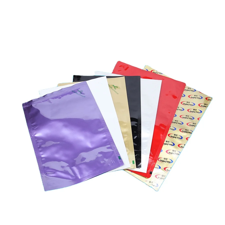 Silver Aluminum Foil Packing Paper Color Self Adhesive Aluminum Foil Bag China Manufacturer