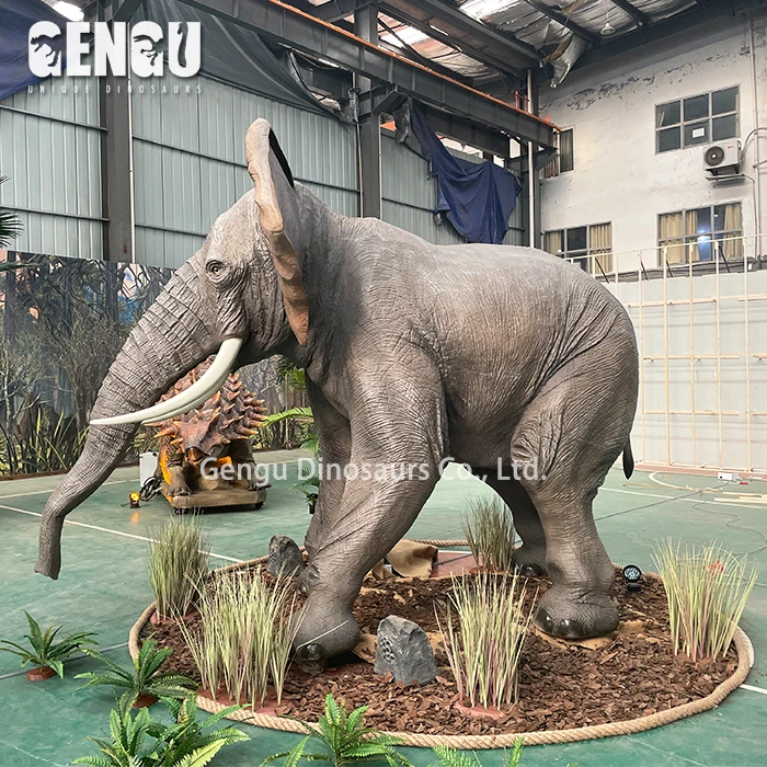 Jungle Animal Model Other Safari Animal Life Size Elephant Statue