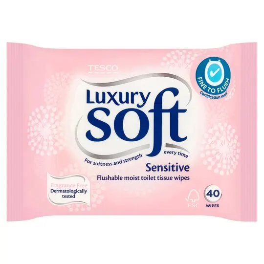 Softness and Strength Biodegradable Material OEM Flushable Toilet Wipes