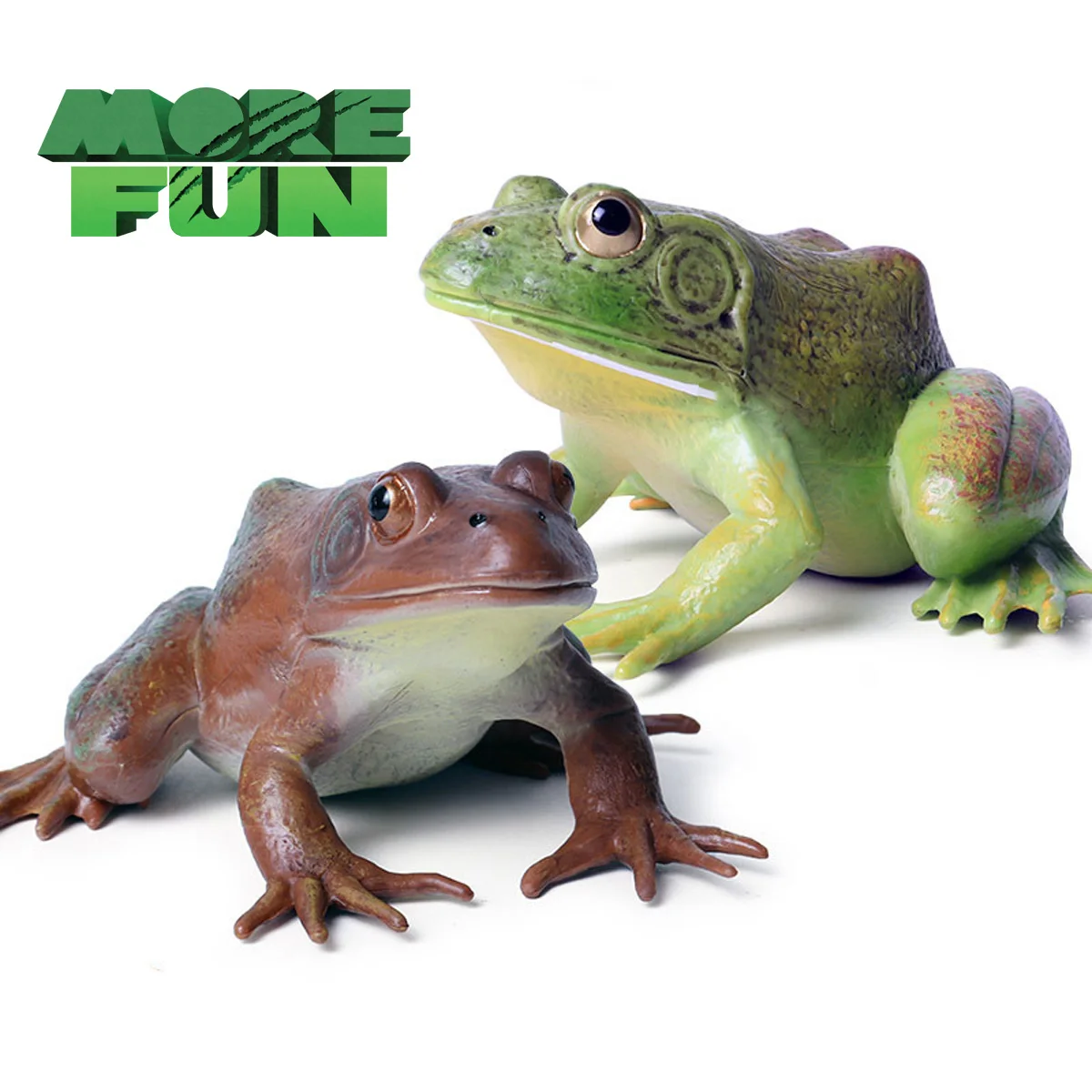 OEM ODM PVC Plastic Animal Toys Realistic Bullfrog Eco-friendly Tree Frog Toys