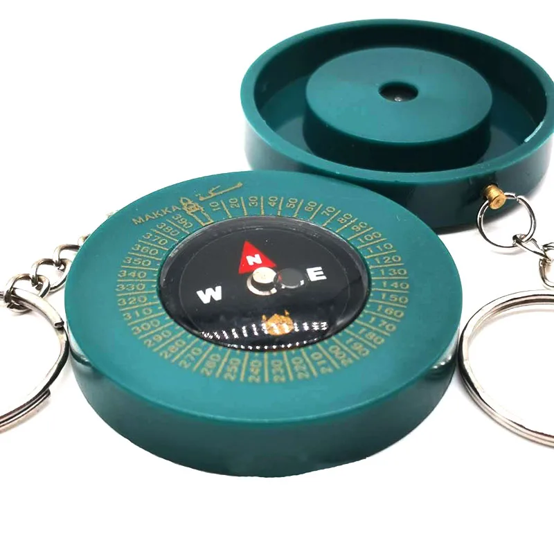 2017 trending product Muslim Compass Qibla Compass with key chain for traveling