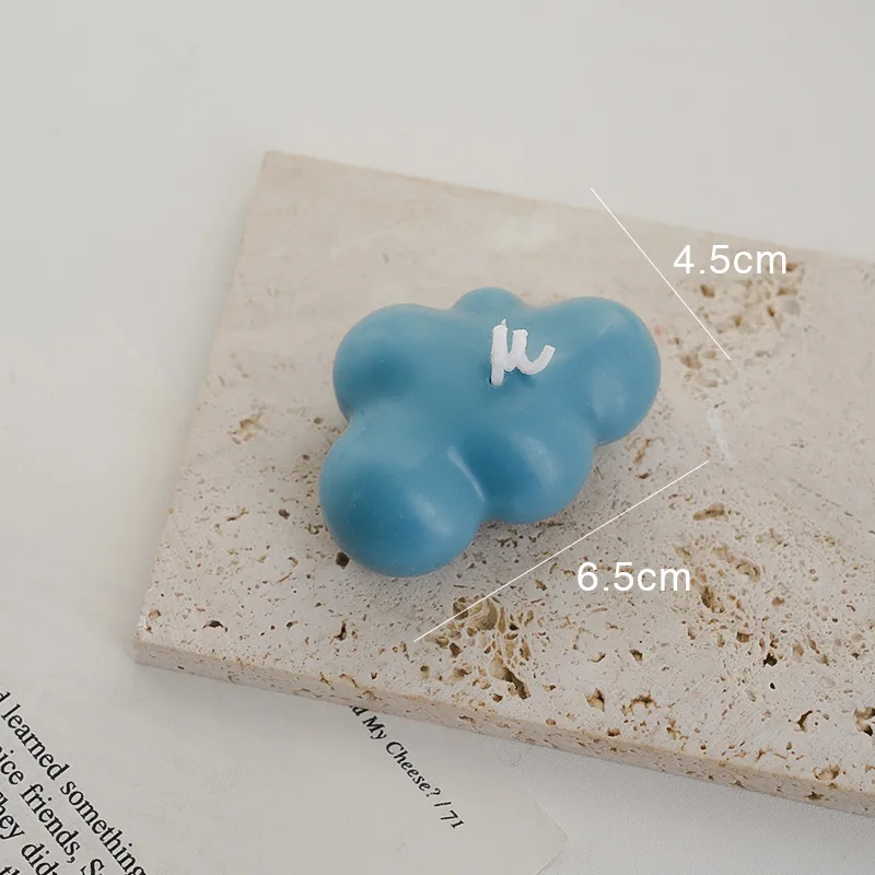 #10028S Manufacturer supply cloud aromatherapy candles ins room creative cross-border gifts cute handmade birthday candle