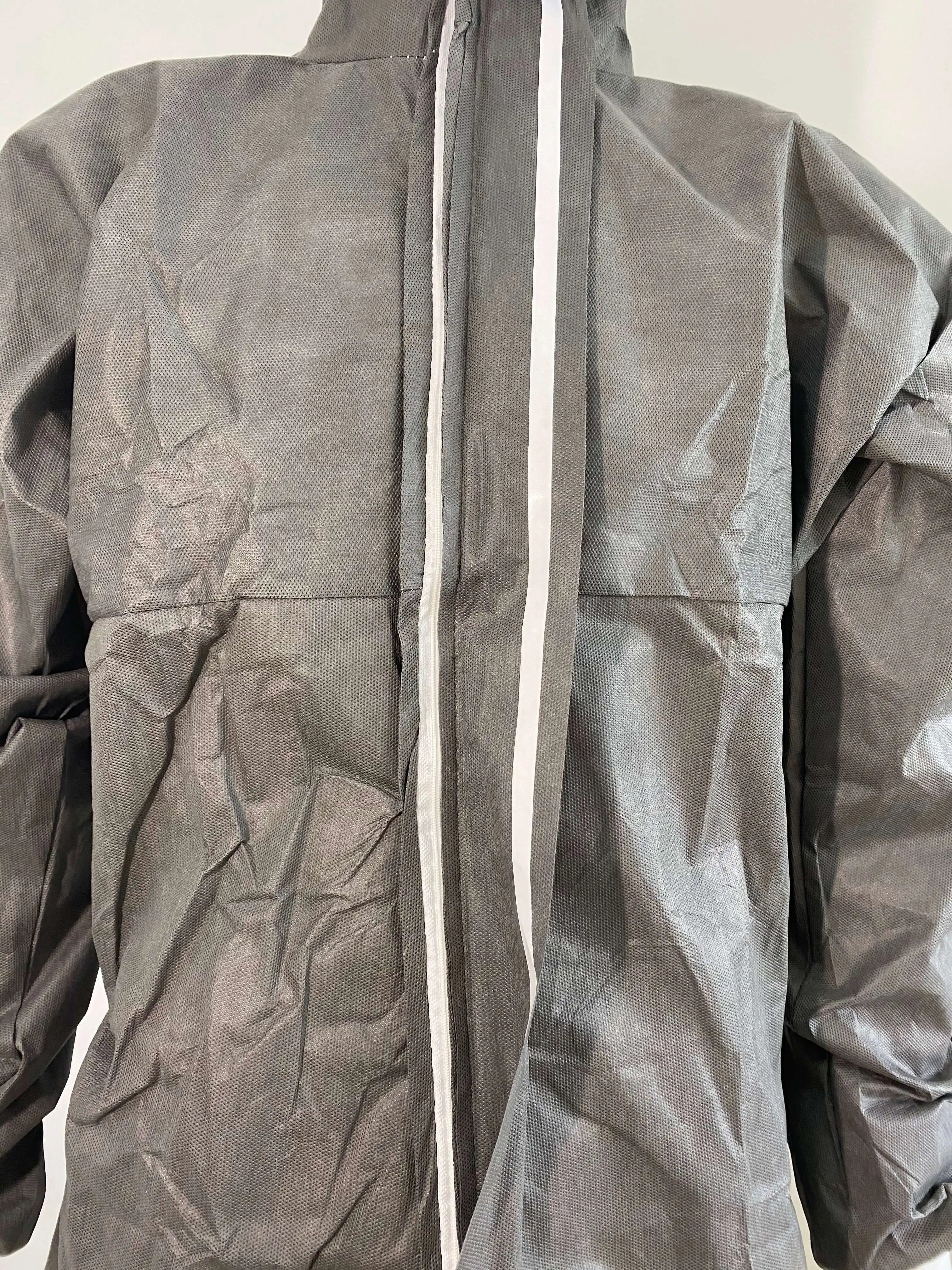 Wholesale Chemical Protection SMS Suit  Isolation Coverall Tyvek Hazmat Suit Disposable Coveralls