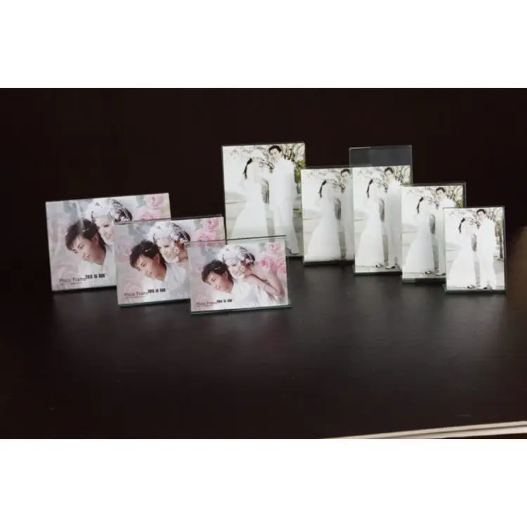 
Professional Manufacturer Custom Simplicity Magnetic Square Transparent Acrylic Photo Frame Crystal Picture Frame 