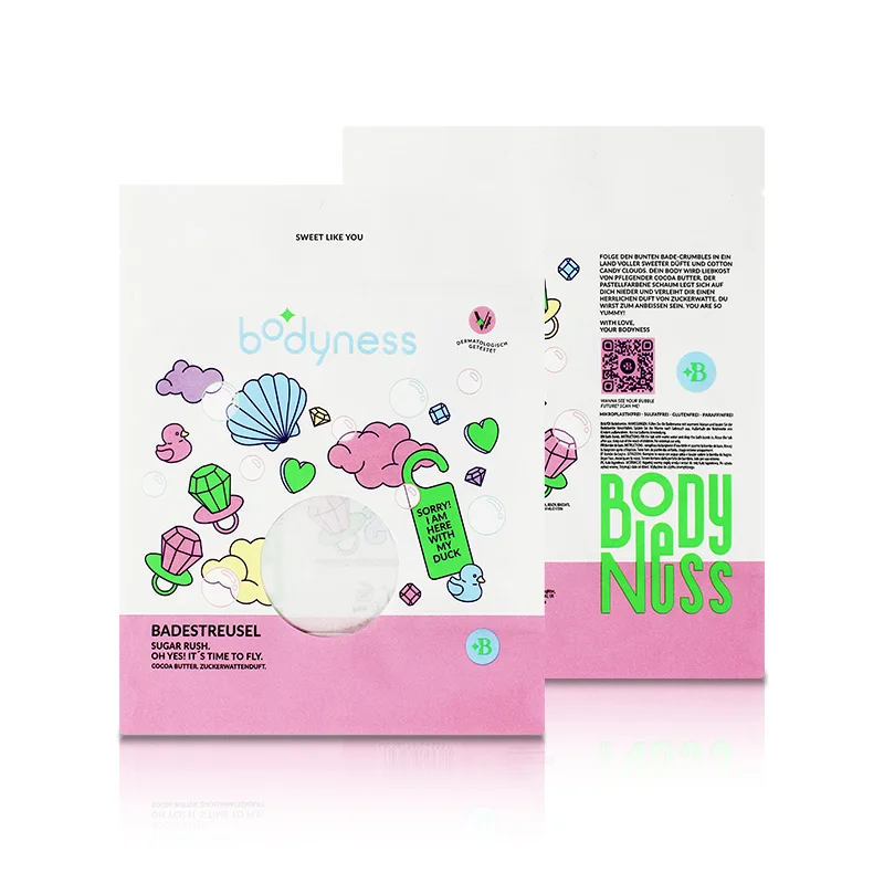 Customized Manufacturer Food Grade Middle Sealed Bio Degradable Laminated Packaging Candy Ice Small Plastic Bags for Business