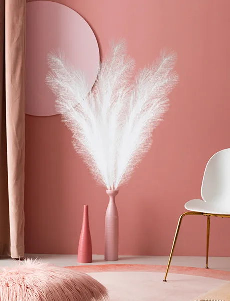 Pampas Grass Bouquet For Home Decoration Top Sell Wedding Decorative Dry Flower Long Feather Fluffy Natural Pampas Grass