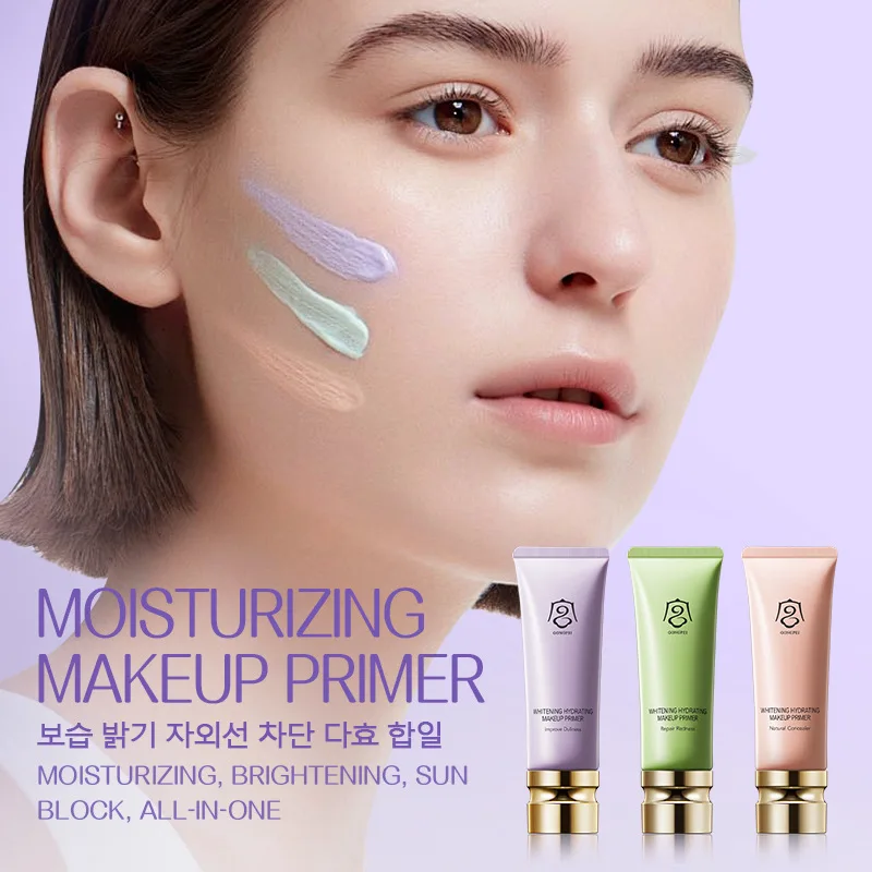 Private Label Hot Sale Face Makeup Primer Brightening And Moisturizing Primer For Foundation Base