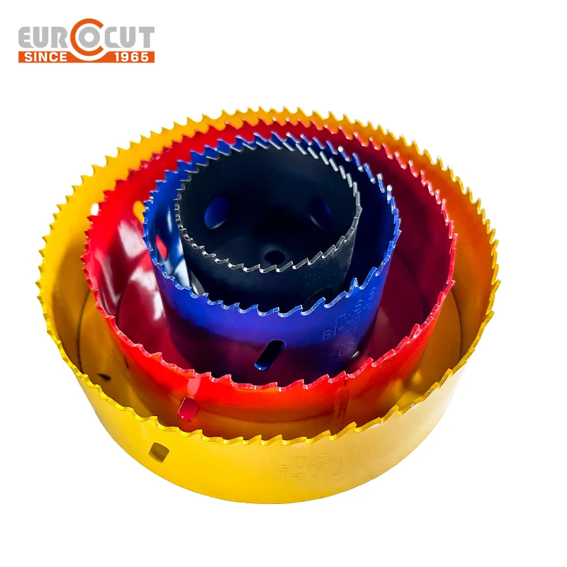 EUROCUT BI-Metal Hole Saw Drill Bit for wood,Plastic, Drywall, Plaster Board and Soft Metal Sheet
