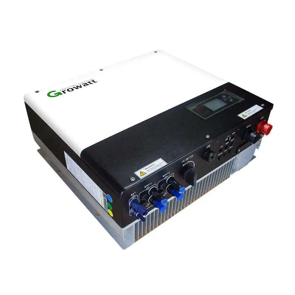 Growatt SPH 6000 7000 8000 10000 TL3 BH ON-Grid OFF-GRID Hybrid Inverter Three Phase 400v Solar Inverter for Solar System