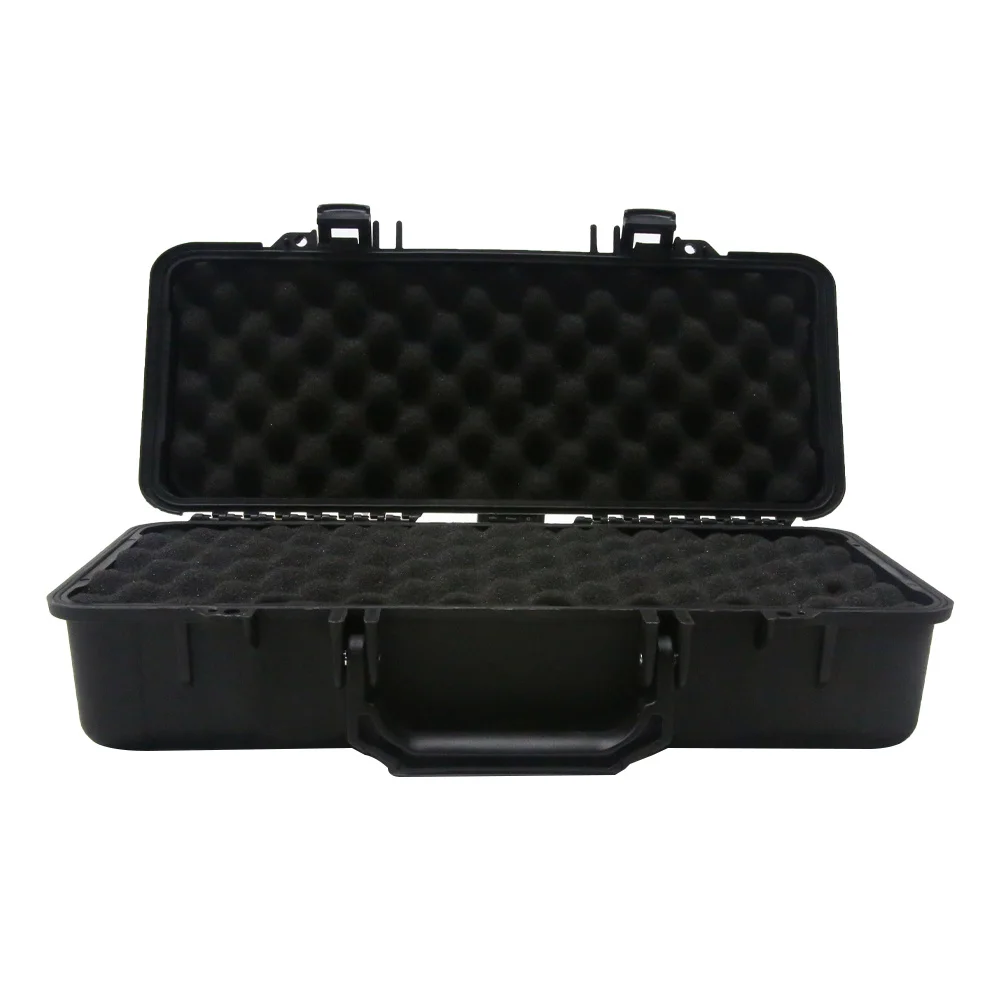 China Supplier Hot Selling Stocked Air Tight Waterproof Tool Cases With Foam Gun Case Hardware