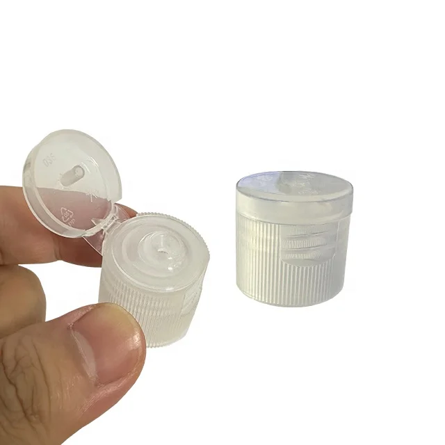 Screw Cap Plastic Lids 20mm 24mm 28mm Cosmetic Packaging Plastic Flip Top Cap