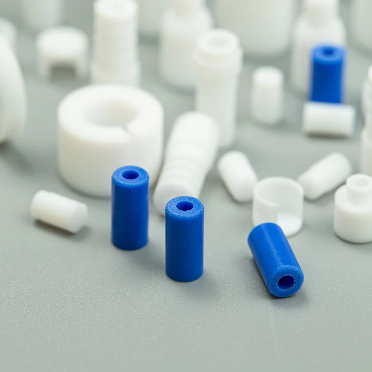 Пластик F4 Фланцевая прокладка ptfe обрабатываемая Часть Cnc фрезерная техника Ptfe Запасные детали для токарной обработки от производителя
