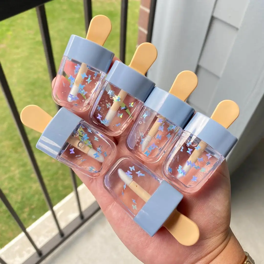New Arrival Long Lasting Nude Lip Gloss Vegan Lip Balm Lipgloss Moisturizing Custom Logo Lip Balm Gloss
