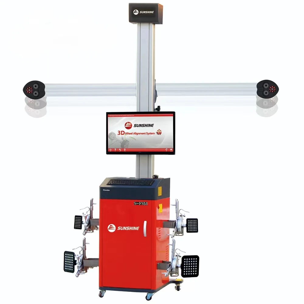 wheel alignment   3D wheel alignment machine S-F8 Four wheel alignment