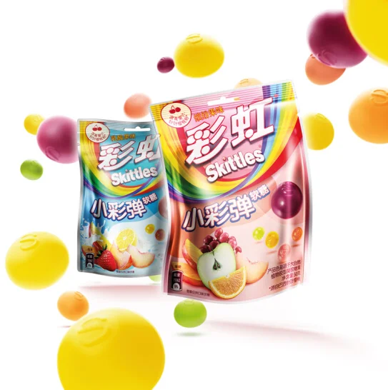 SkittlesOriginal Chewy Candy 50g snacks wholesale Chinese Candy