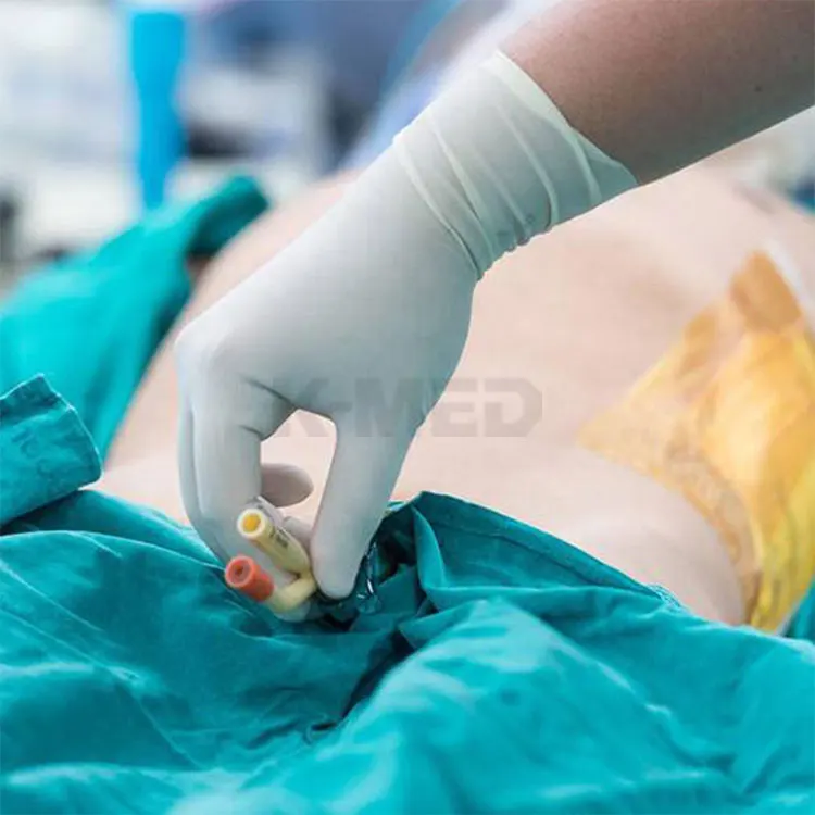 Disposable 2-way standard foley catheter sterile medical latex foley catheter for hospital patient