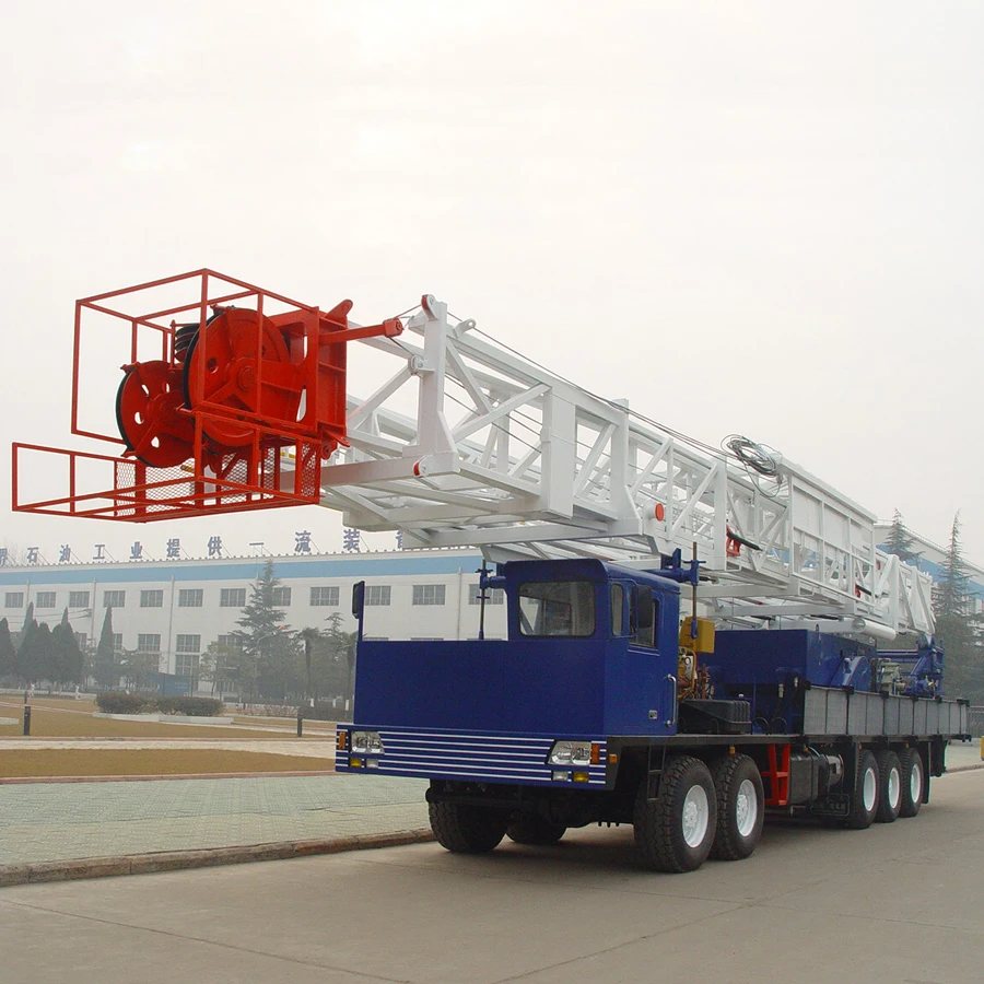 RG Petro Intelligentized automation smart drilling rig and XJ80 Workover Rig