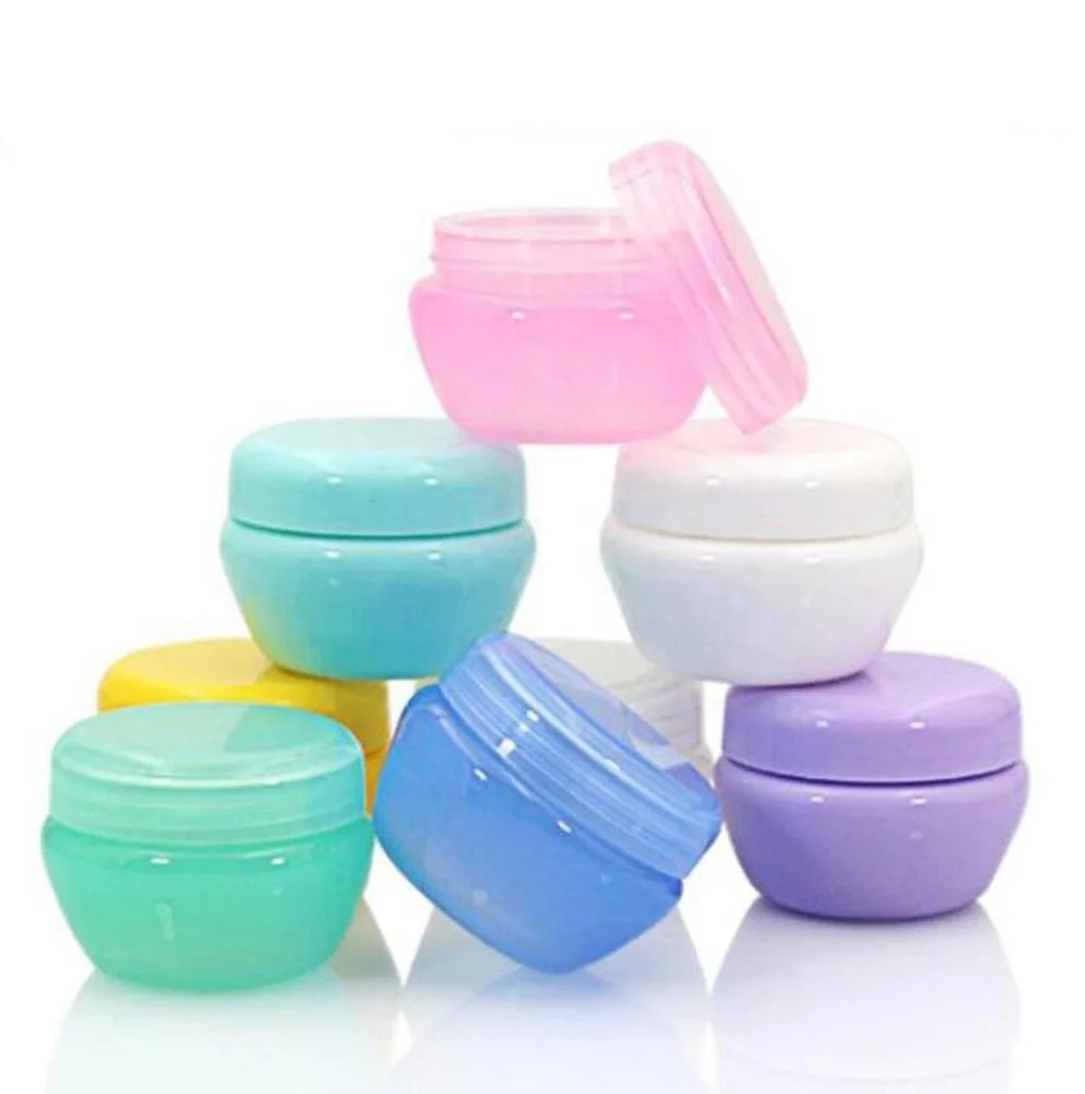 20G 20ML Blue Container Jars with Inner Liner for Makeup, Creams, Lip Balm Gloss, Nail Glitters, Lotion