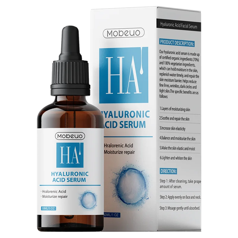 Vitamin C Face Serum Hyaluronic Acid Ferulic Acid Vit E Anti Aging Facial Brightening Serum for Skin Care