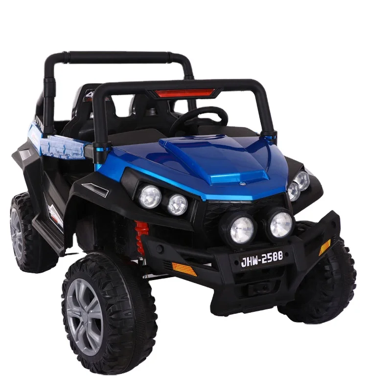 RHS-CAR34 China Cheap Powerful Musical Kids Car Electric Ride On Cars 4 Rubber Wheels For 6 To 10 Years Old as Christmas gift