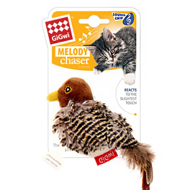 Pet Toy electronic  interactive Tease Cat Toy Simulation Bird Supplies Tease Toys Pet Product Cat Catcher