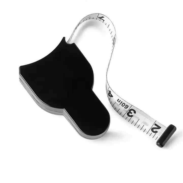 GARIDA Portable ABS Body Chest Waist Soft Measuring Tape Fitness Loss 150cm Retractable Waistline Measuring Ruler GEEW-003