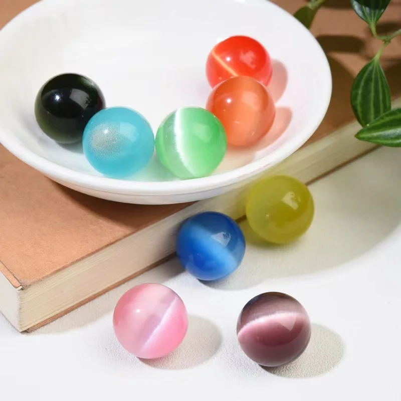 Wholesale Natural stone crystal gemstone crystal craft many materials mini sphere mini ball for healing gift