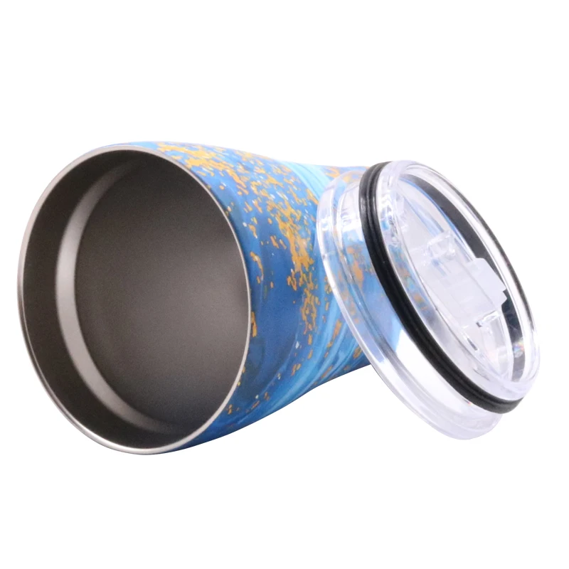 2022 Most Popular Sublimation Glass Tumbler With Bamboo Lid Glitter Bullet Tumbler Sublimation Cups Blanks Tumbler
