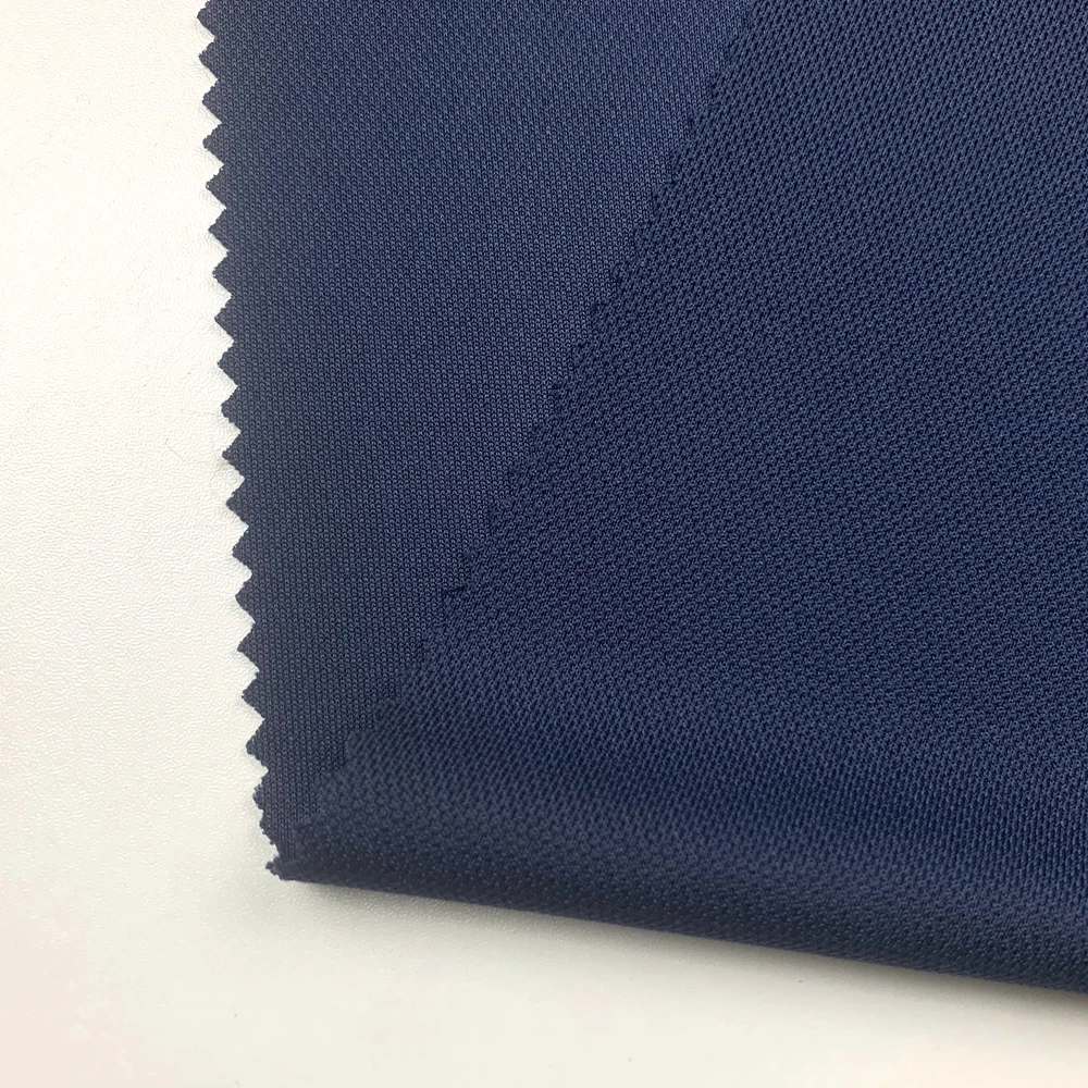 Polo Shirt Golf Summer Clothing 100% Cleancool Anti-Bacterial Quick Drying Polyester Pique Fabric