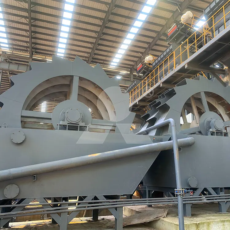 High Quality Vibro Silica Xsd Wheel Mini Plant Sand Washing Machine In India