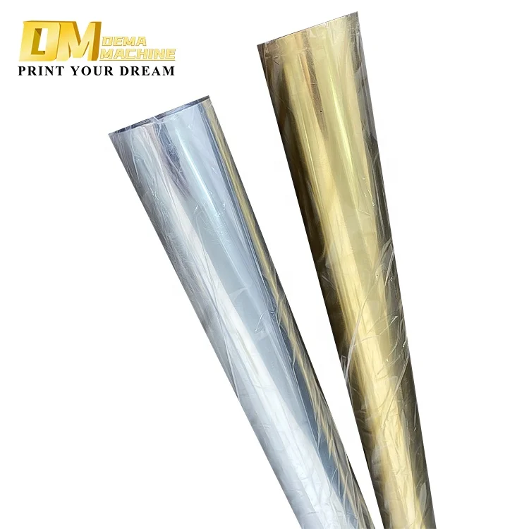 DM Cold Foil Kurz Plastic Emboss Paper Gold Hot Stamping Roll