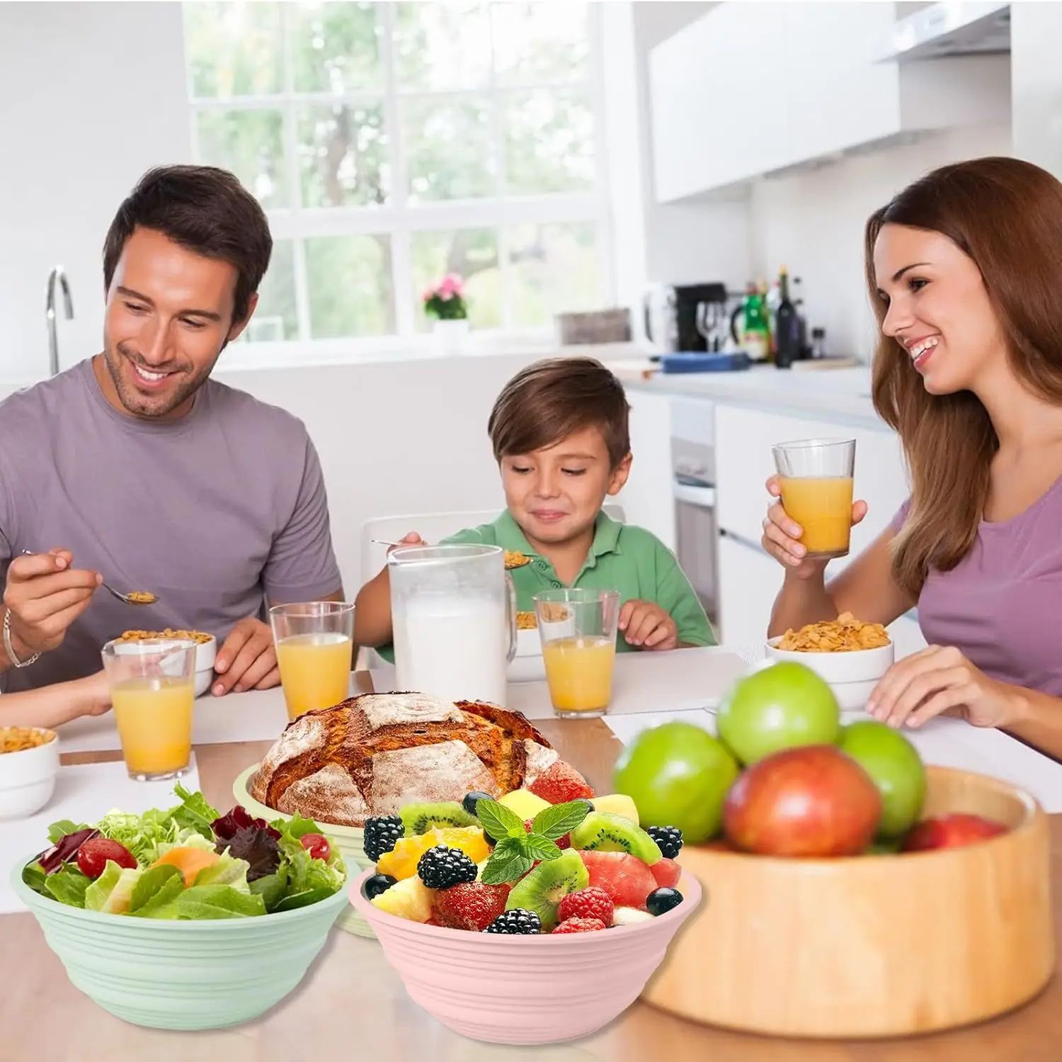 Best Price foldable silicone bread fermentation basket Yeast bread baking bowl Yeast baking bread proofing baskets