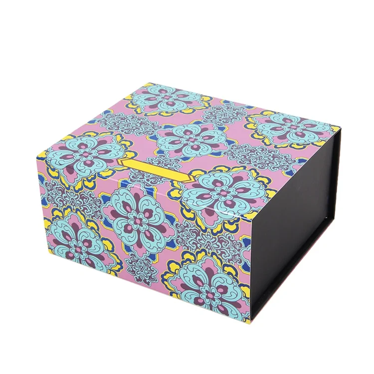 IDEAR Factory Wholesale Flap Lid Custom Boxes With Logo Beautiful  Paper Gift Cosmetic Perfume Packaging Box