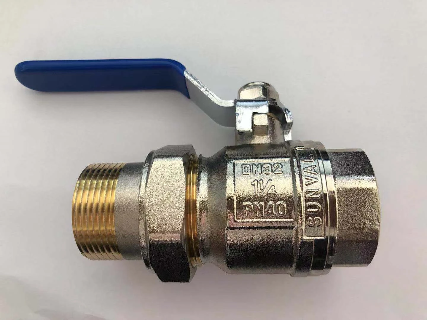 S1608 jacket compression brass Ball Valve