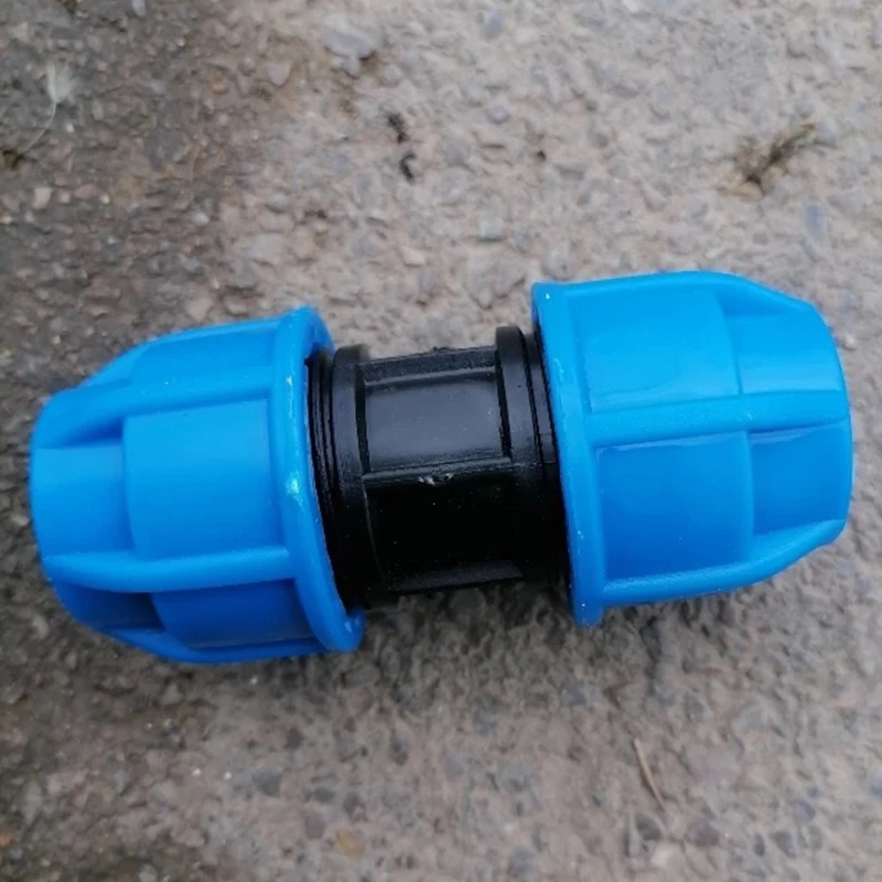 High quality Irrigation Pipe Fittings Agricultural Pipe Use Quick Joint Connectors Fittings 2 Inch Straight PE Couplings