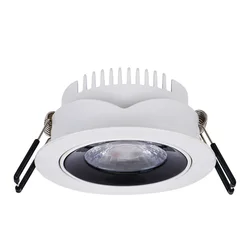 Vace led recessed 3w 5w mini ceiling spot light cut out 50mm ultra thin downlight with colorful rings for decorative retail