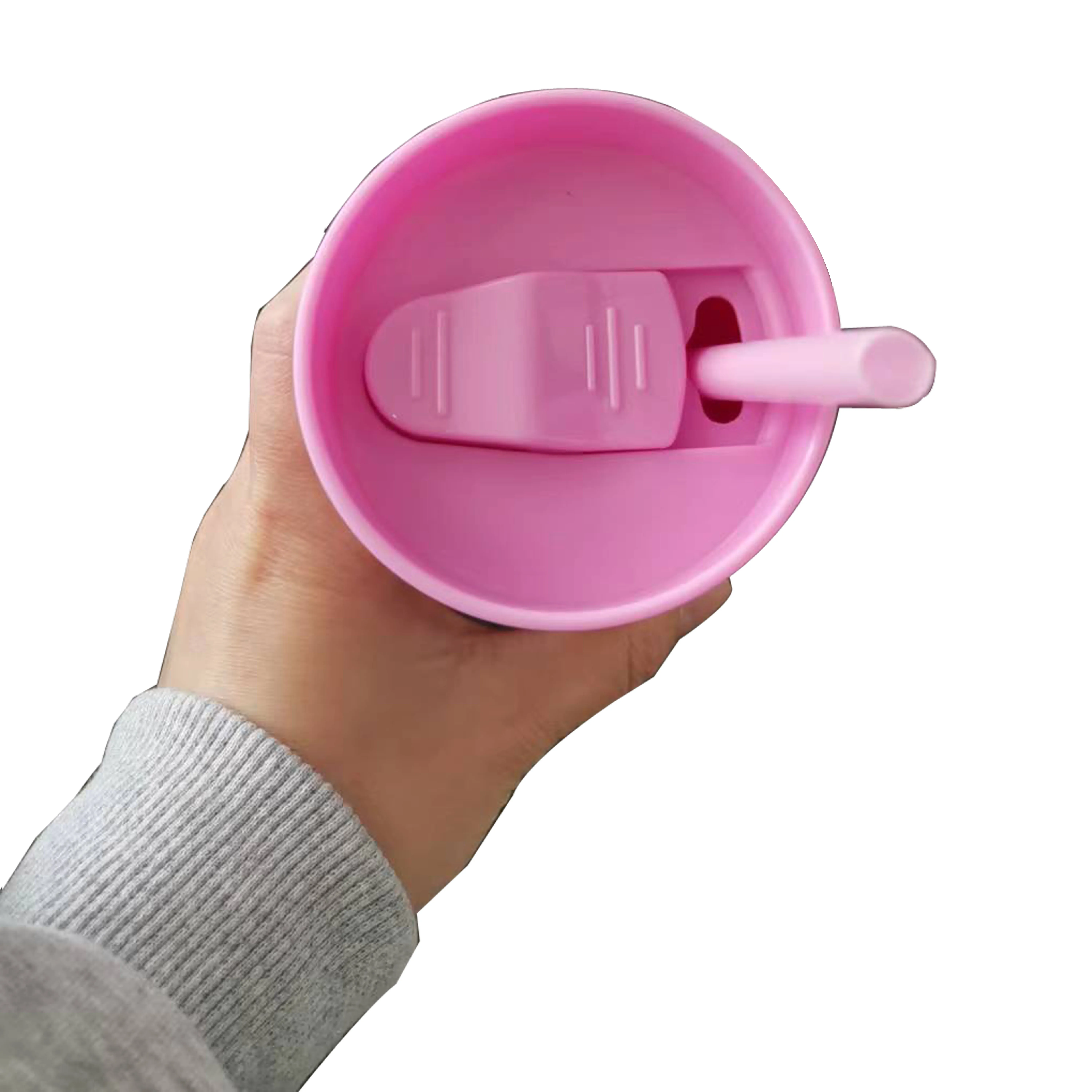 Hot Sale Cheap 16OZ Colorful Matte Double Layer AS Plastic Acrylic Tumblers with Straw