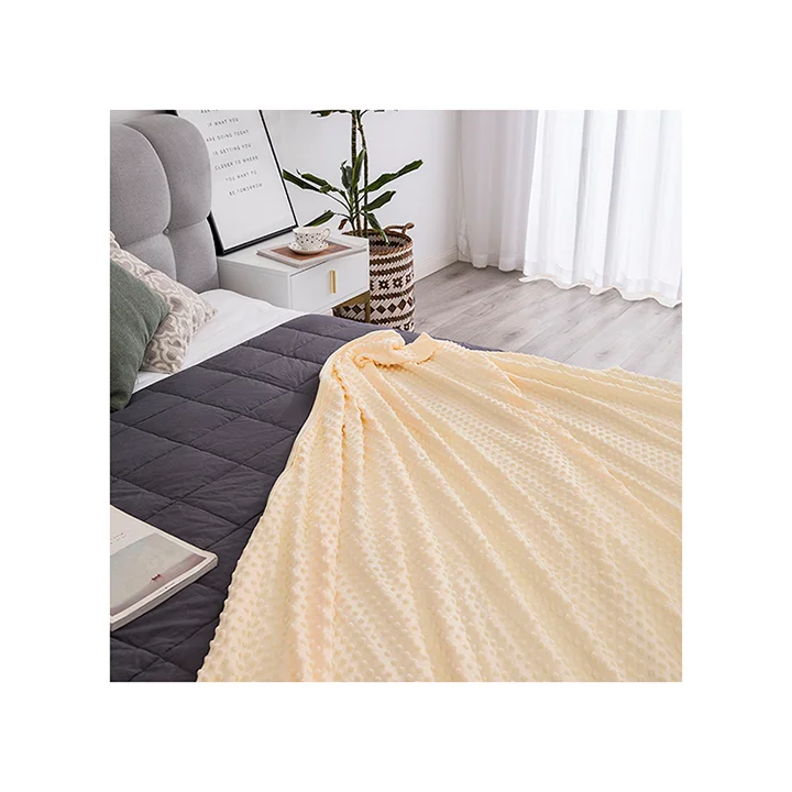  Прямая поставка с завода Прямоугольная форма одеяло Minky Covertwin Size