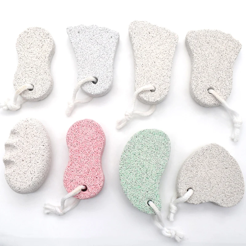 Wholesale Natural Volcanic Pumice Stone Pedicure Care  Heart Round Fish Shape Foot File Callus Removal  Mini Pumice Stone