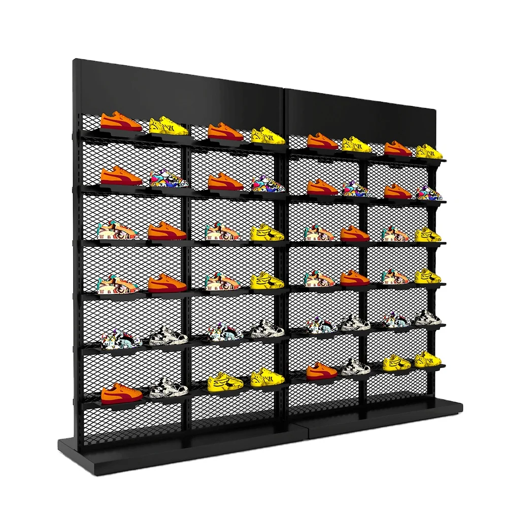 Free Design Sports Shoe Display Rack Metal Shoes Stand For Store