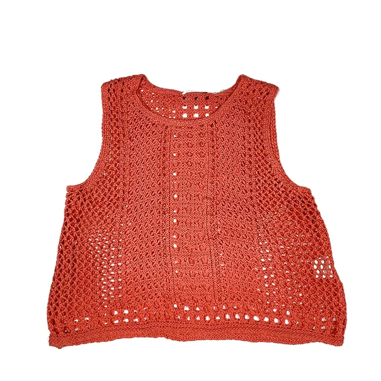 2021 Hot Sale High Quality Knitted Sleeveless Sweater Pullover Vest