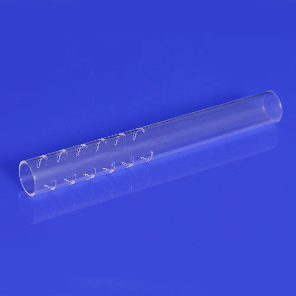 Factory price Customized high temperature resistance quartz glass tube