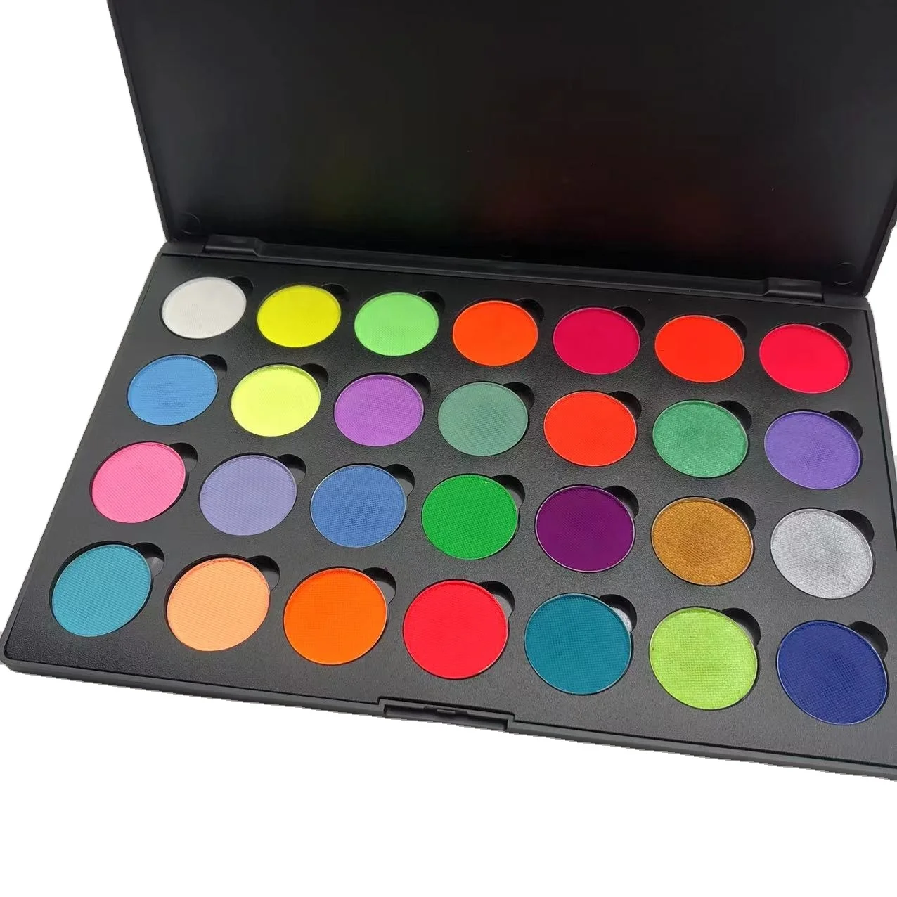 28 colors aqua liner pallet Face Paint face bodyart painting  Waterbased Neon UV pastel aqua liner palette