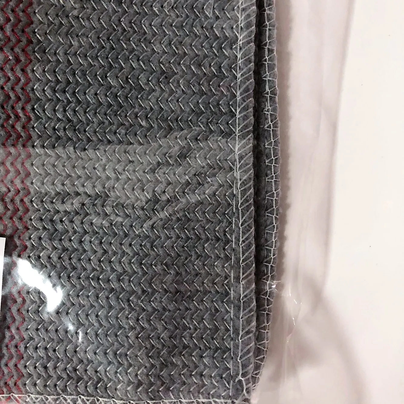 factory directly supply cheap grey  recycle cotton mop cloth floor cleaning rag cloth