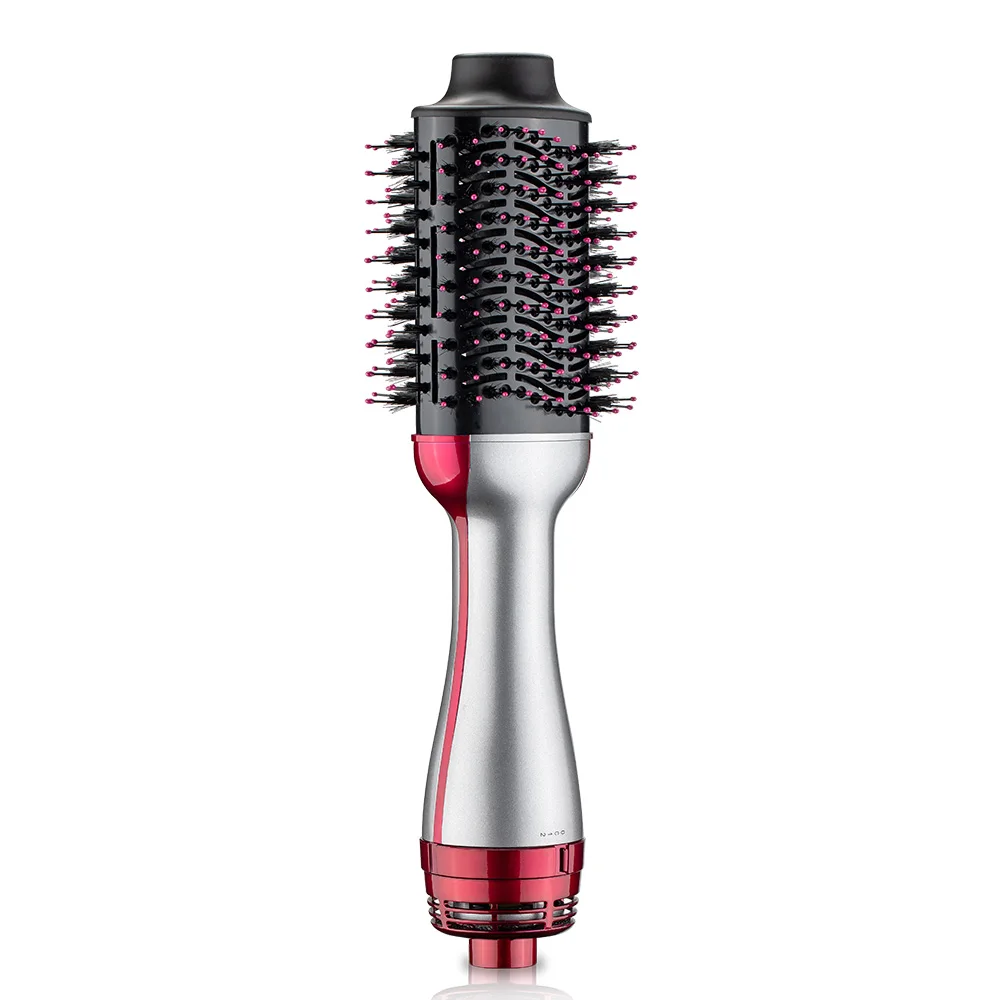 Manufacturer supply amazon Round Rotating Volumizer Styler 1200w hot Air One Step hair brush blow