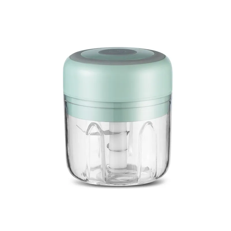 Amazon hot selling USB rechargeable electric garlic press household mini Chopper Blender Food Processor for vegetable and meat
